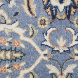 nourison allur alr03 light blue rug
