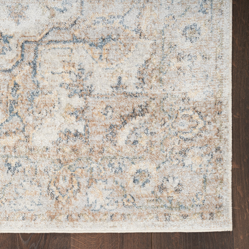 nourison astra machine washable asw12 silver grey rug