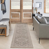nourison lynx lnx04 ivory taupe rug