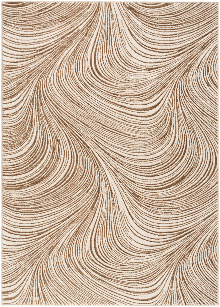 nourison central park west cep02 beige brown rug