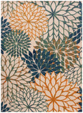nourison aloha alh05 blue green rug