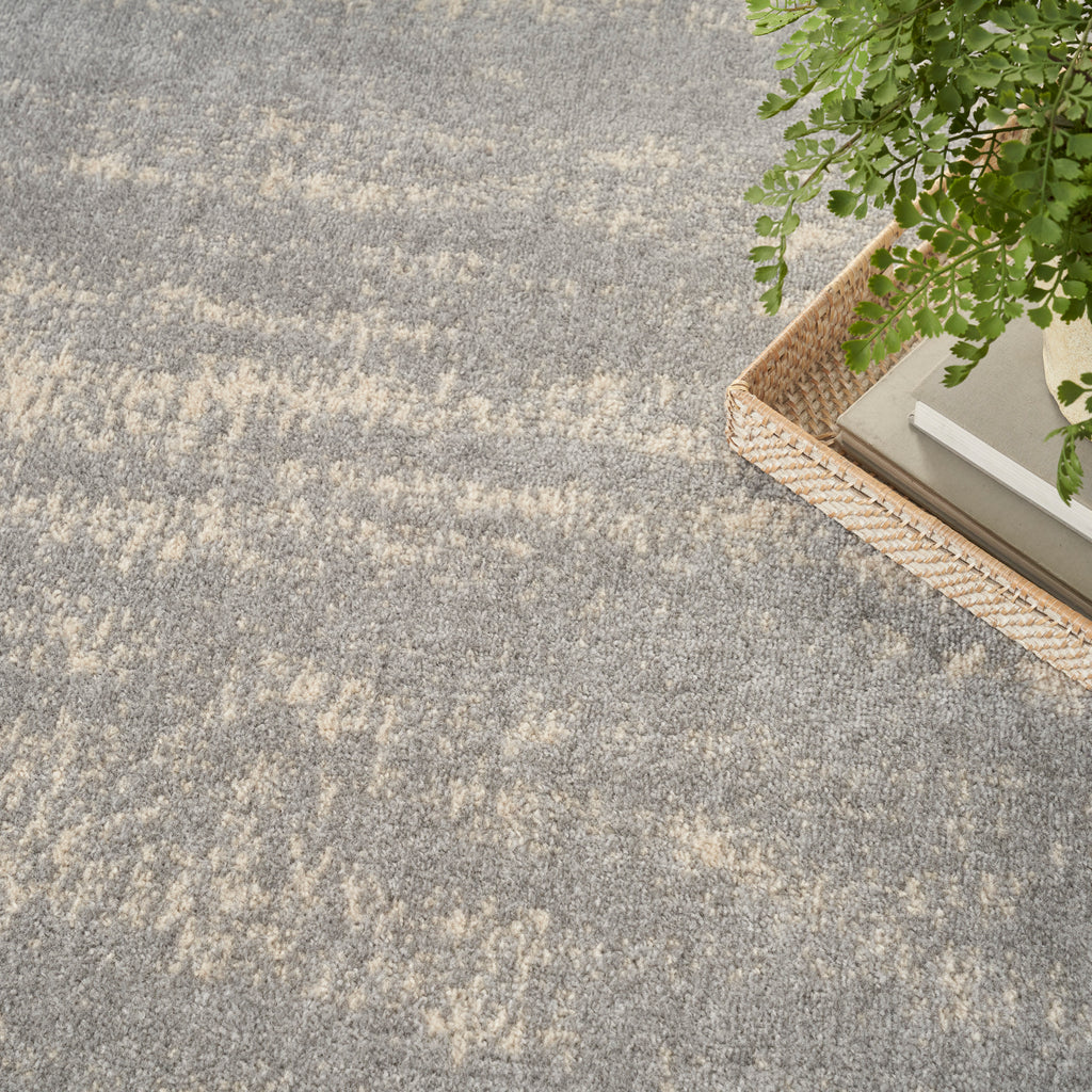 nourison nourison essentials nre03 grey beige rug