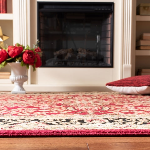 safavieh clearance lyndhurst lnh214a red rug