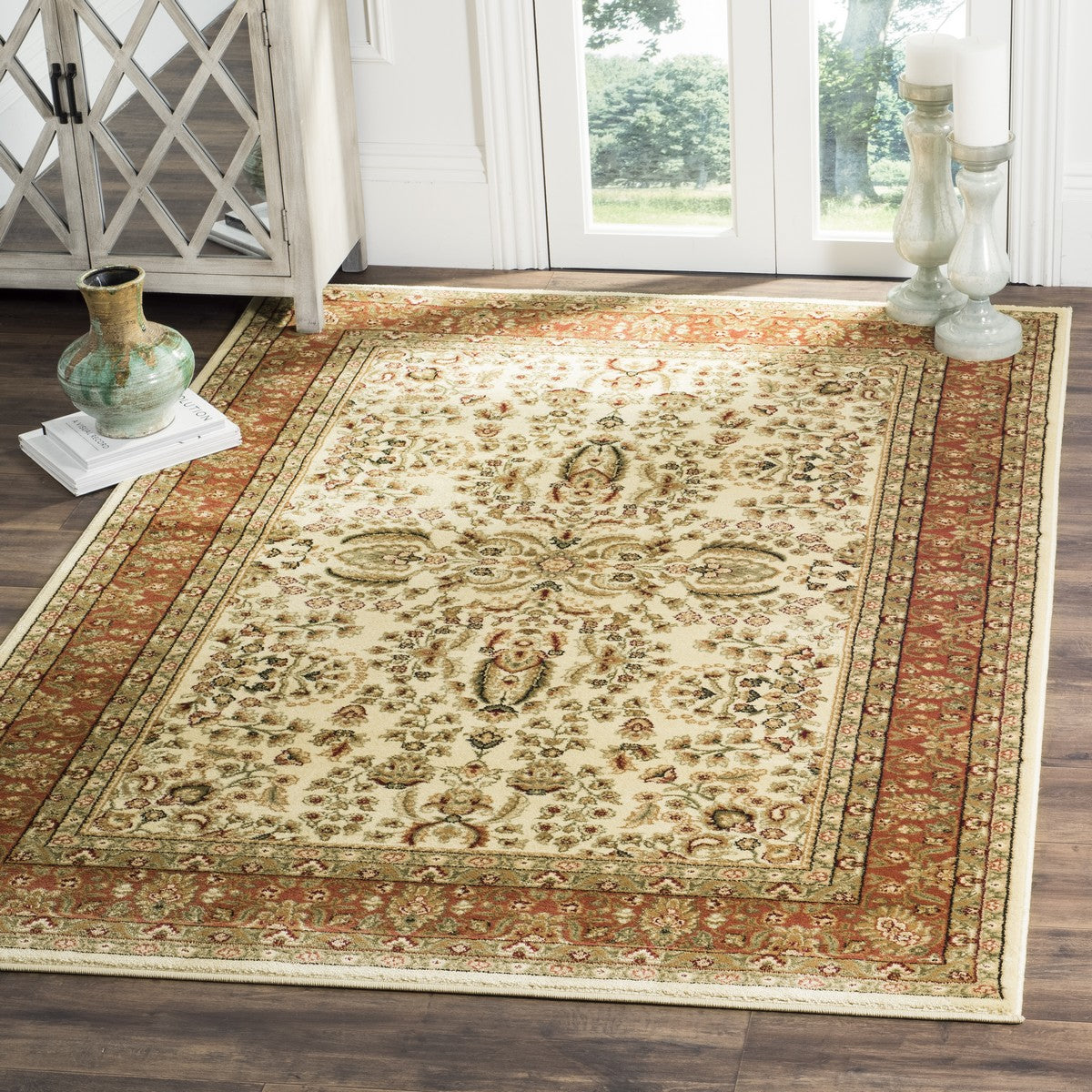 safavieh clearance lyndhurst lnh214r ivory rug
