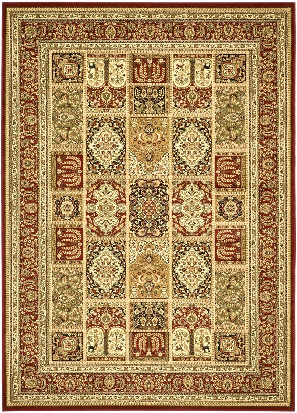 safavieh clearance lyndhurst lnh217b red rug