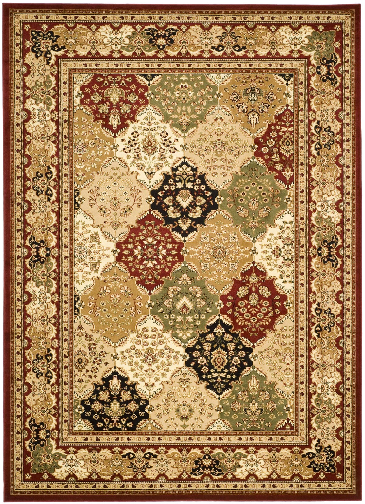 safavieh clearance lyndhurst lnh221b red rug