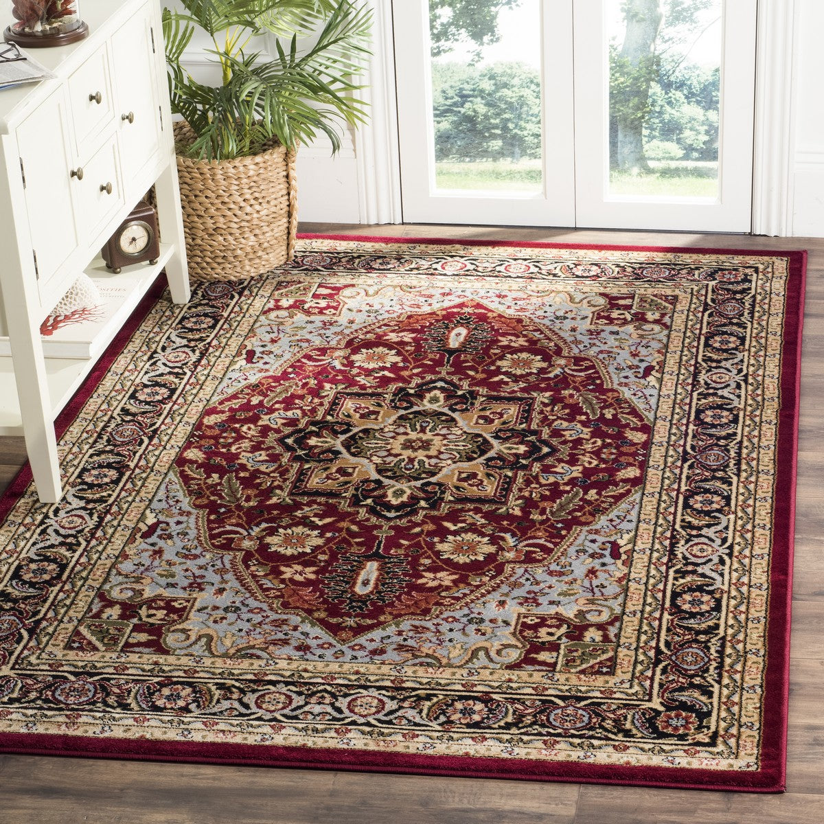 safavieh clearance lyndhurst lnh330b red rug