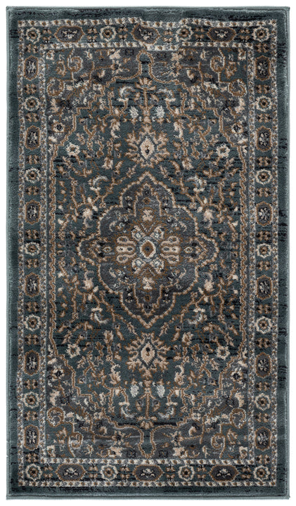 safavieh clearance lyndhurst lnh338a teal grey rug