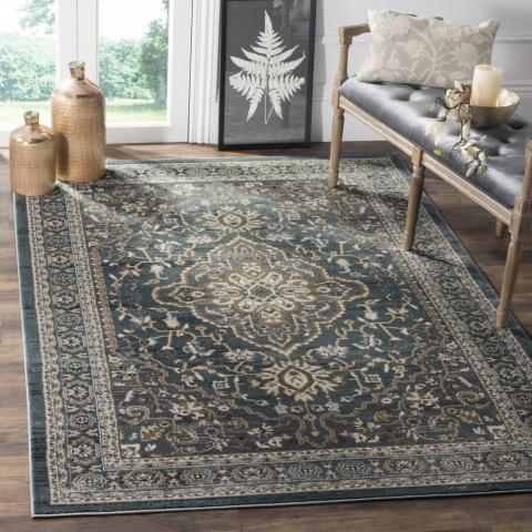 safavieh clearance lyndhurst lnh338a teal rug