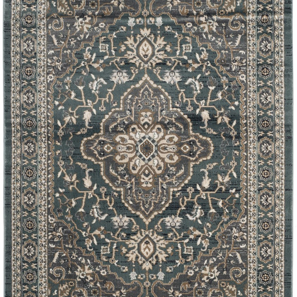safavieh clearance lyndhurst lnh338a teal grey rug