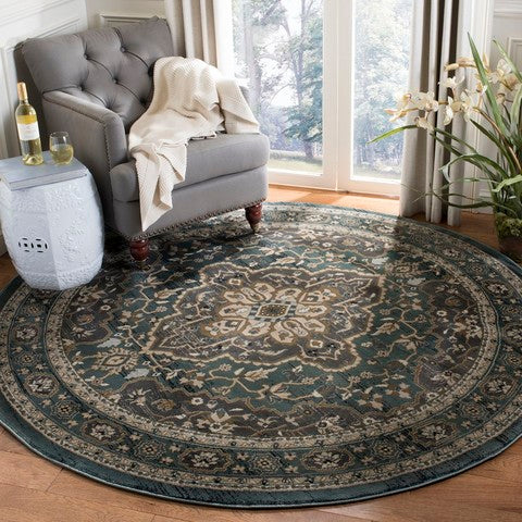safavieh clearance lyndhurst lnh338a teal rug