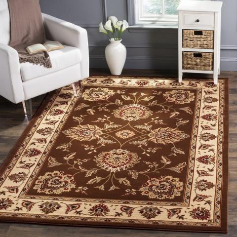 safavieh clearance lyndhurst lnh555 2512 brown rug