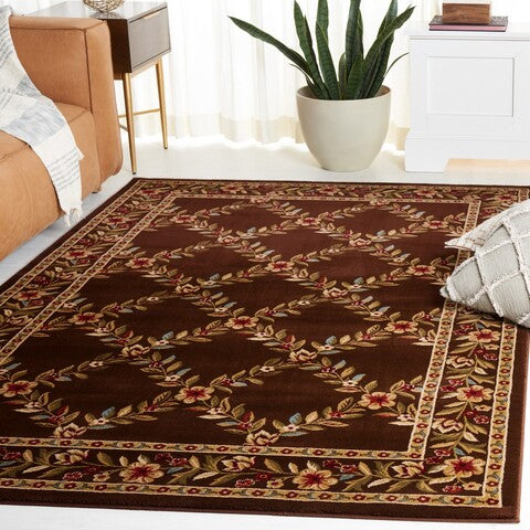 safavieh clearance lyndhurst lnh557 2525 brown rug