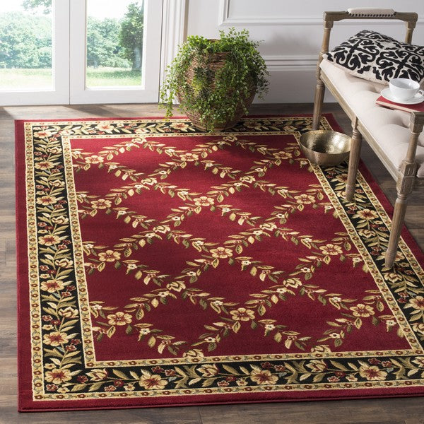 safavieh clearance lyndhurst lnh557 4090 red rug