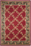 safavieh clearance lyndhurst lnh557 4090 red rug