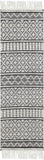 Hauteloom Leon LNHW White Woven/Flatwoven Wool Rug