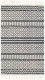 Hauteloom Leon LNHW White Woven/Flatwoven Wool Rug