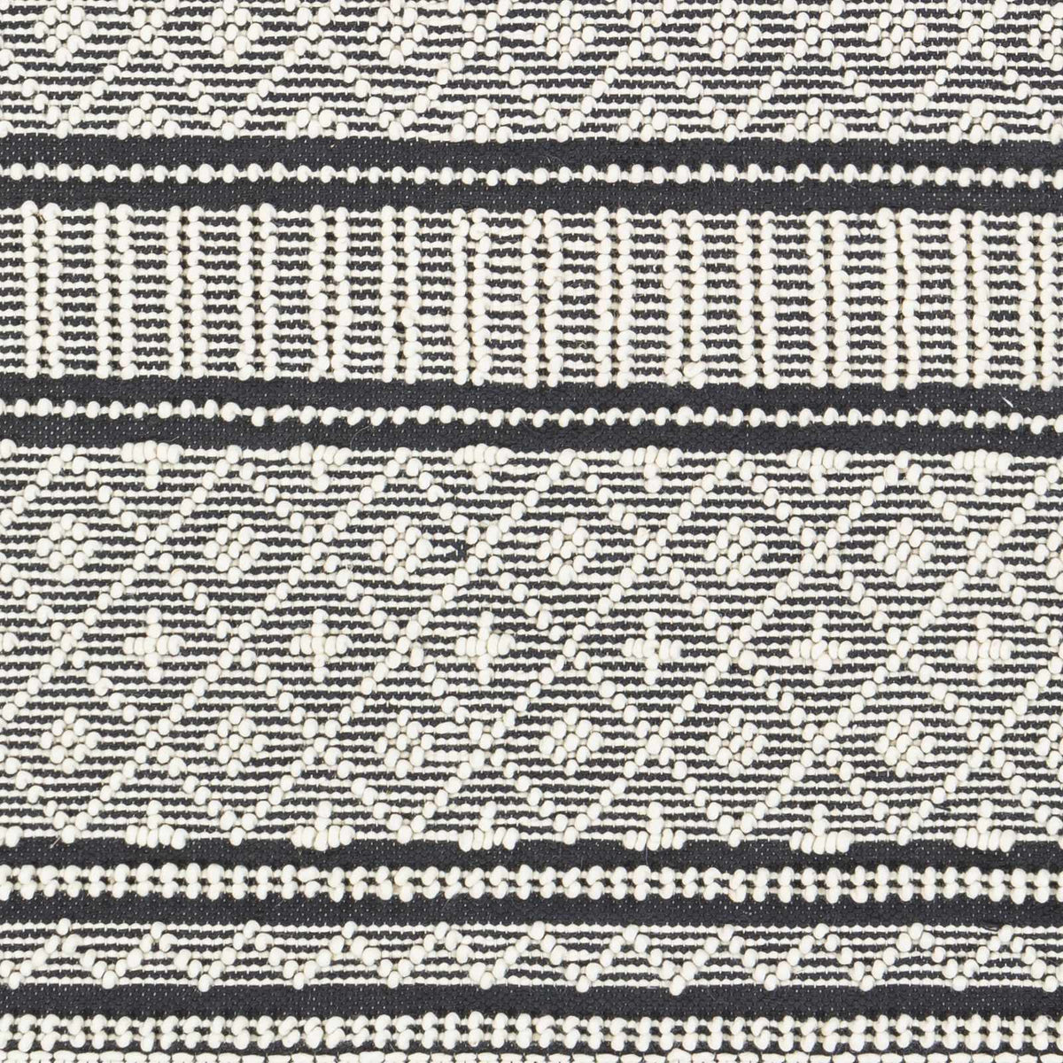 Hauteloom Leon LNHW White Woven/Flatwoven Wool Rug