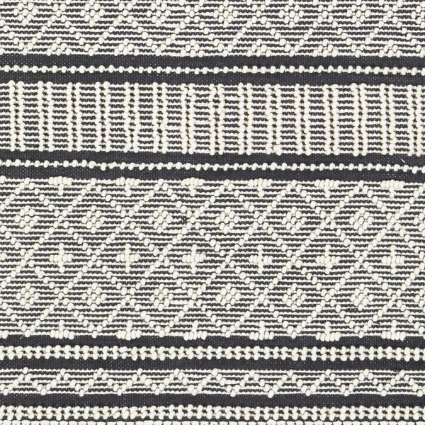 Hauteloom Leon LNHW White Woven/Flatwoven Wool Rug