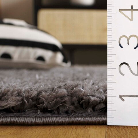 safavieh clearance lindsay shag lns560g dark grey rug