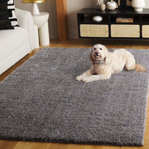 safavieh clearance lindsay shag lns560g dark grey rug