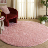 safavieh clearance lindsay shag lns560u pink rug