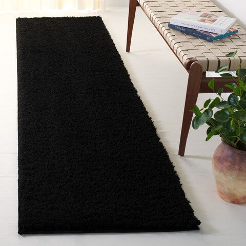 safavieh clearance lindsay shag lns560z black rug