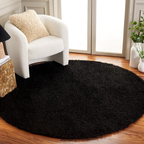 safavieh clearance lindsay shag lns560z black rug