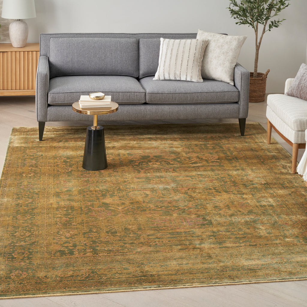 nourison luxurious lrs01 olive rug
