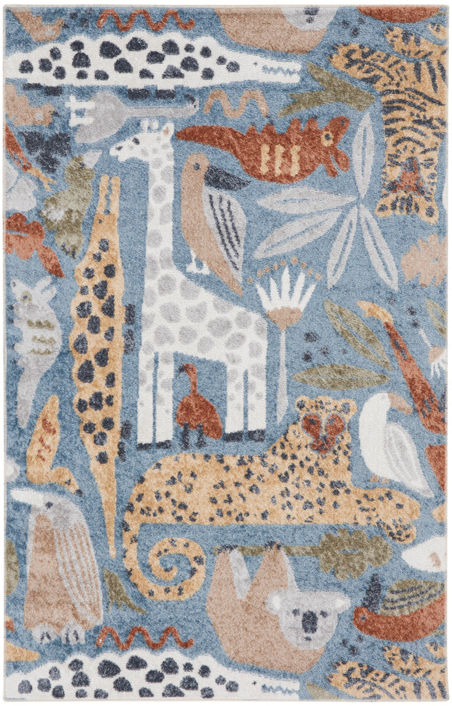 nourison astra machine washable asw01 multicolor rug