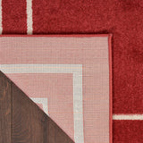 nourison nourison essentials nre02 brick ivory rug