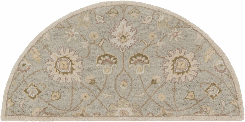 Hauteloom Logville LOGV Mauve Hand Tufted Wool Rug