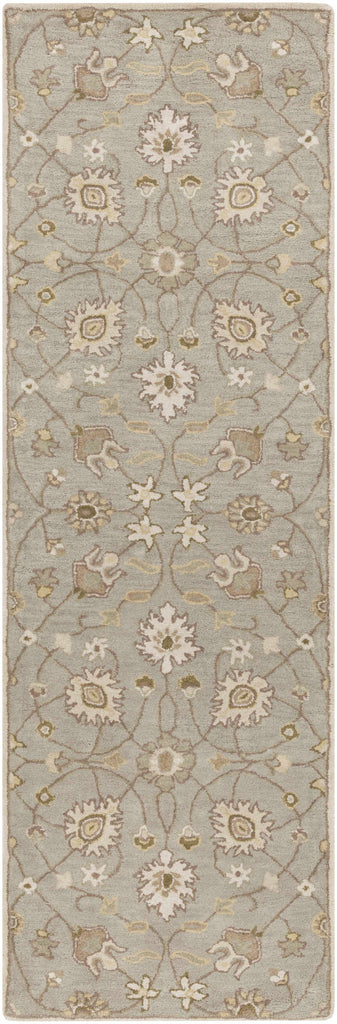 Hauteloom Logville LOGV Mauve Hand Tufted Wool Rug