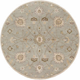 Hauteloom Logville LOGV Mauve Hand Tufted Wool Rug