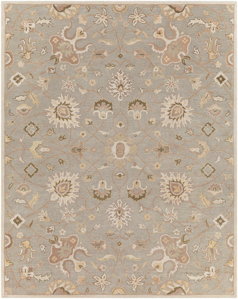 Hauteloom Logville LOGV Mauve Hand Tufted Wool Rug