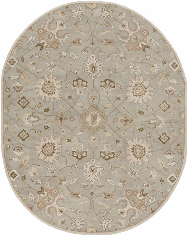 Hauteloom Logville LOGV Mauve Hand Tufted Wool Rug
