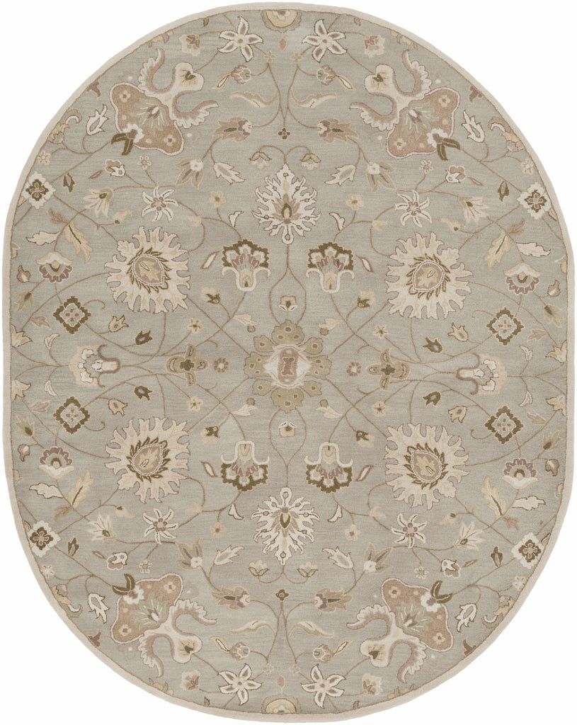 Hauteloom Logville LOGV Mauve Hand Tufted Wool Rug