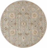 Hauteloom Logville LOGV Mauve Hand Tufted Wool Rug