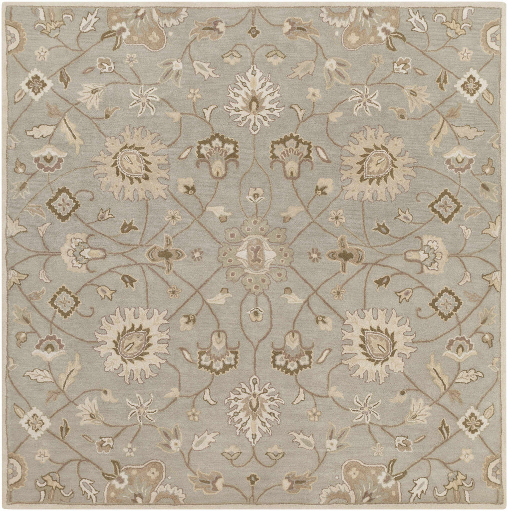 Hauteloom Logville LOGV Mauve Hand Tufted Wool Rug