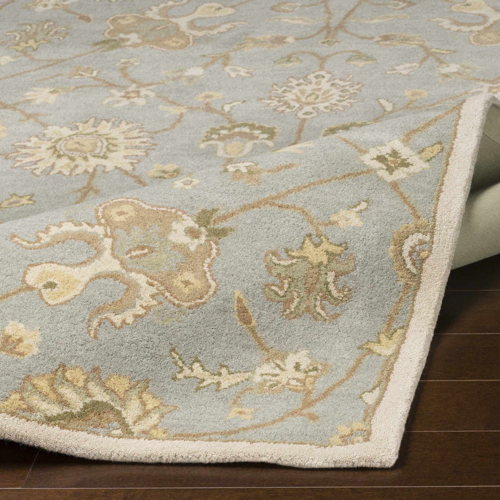 Hauteloom Logville LOGV Mauve Hand Tufted Wool Rug
