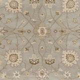 Hauteloom Logville LOGV Mauve Hand Tufted Wool Rug