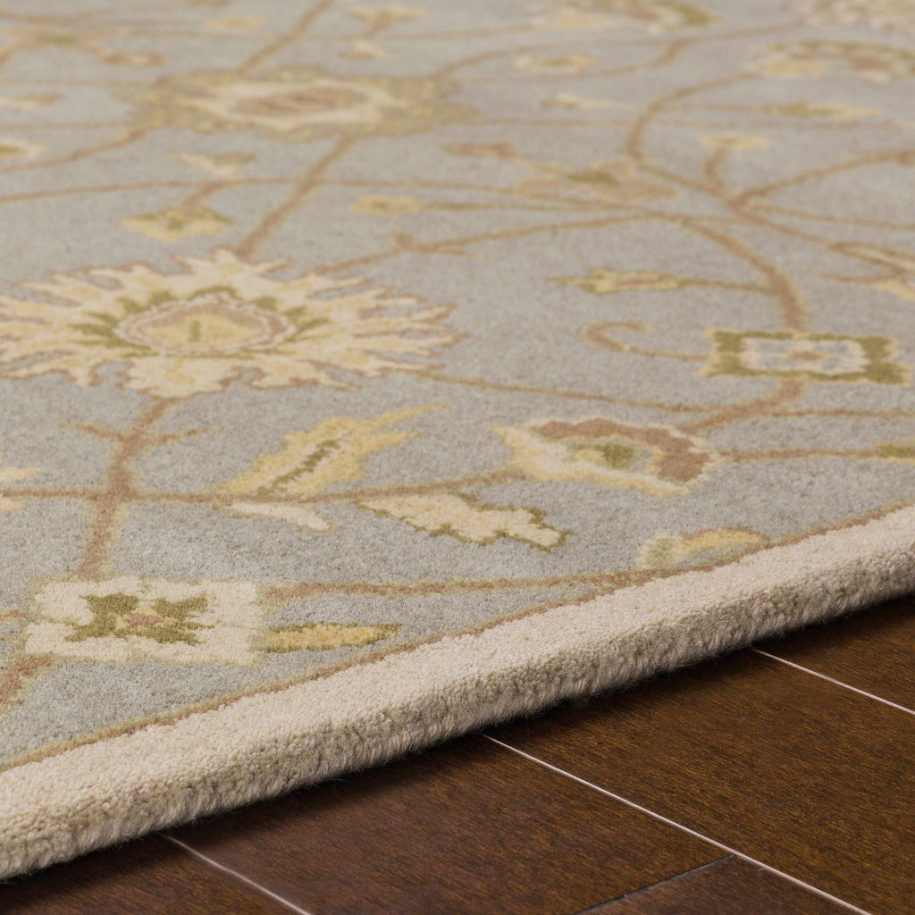 Hauteloom Logville LOGV Mauve Hand Tufted Wool Rug