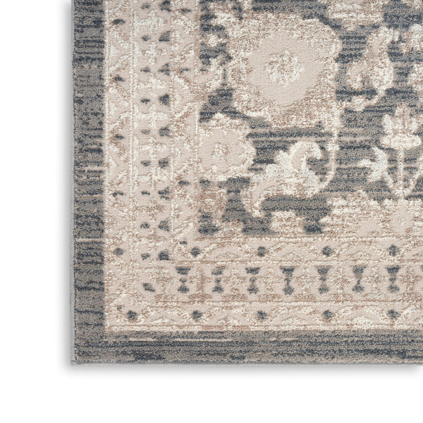 nourison eco cycle ecy02 charcoal rug