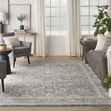 nourison lynx lnx03 slate multicolor rug