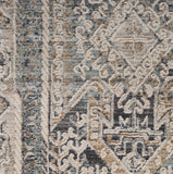 nourison lynx lnx01 ivory charcoal rug
