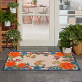 nourison aloha alh32 multicolor rug