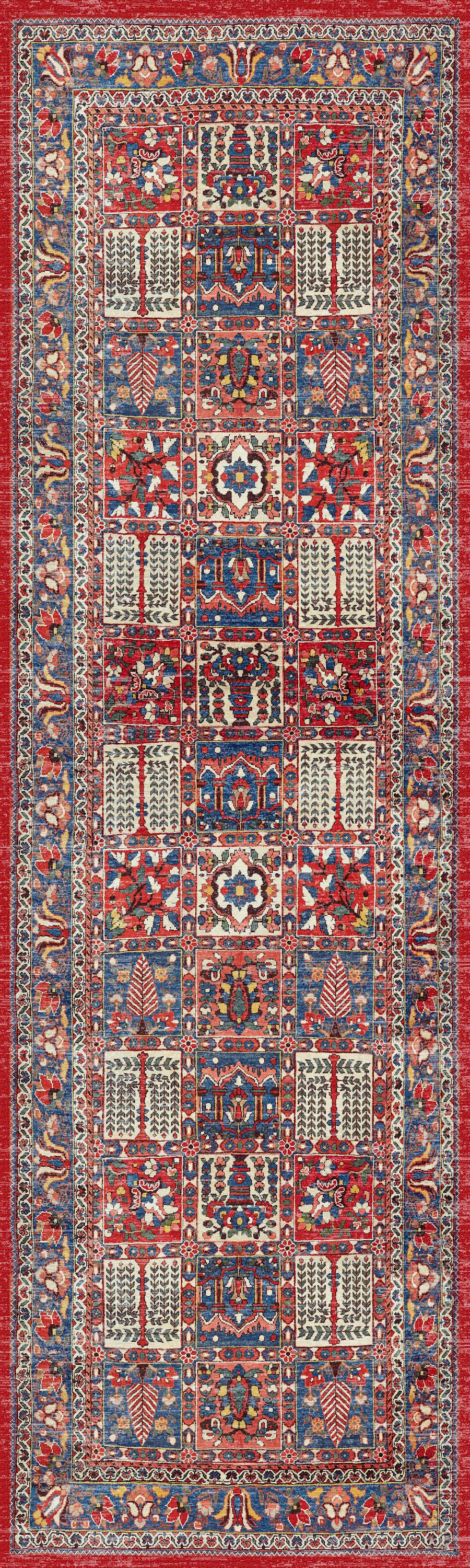 nourison fulton ful05 red rug