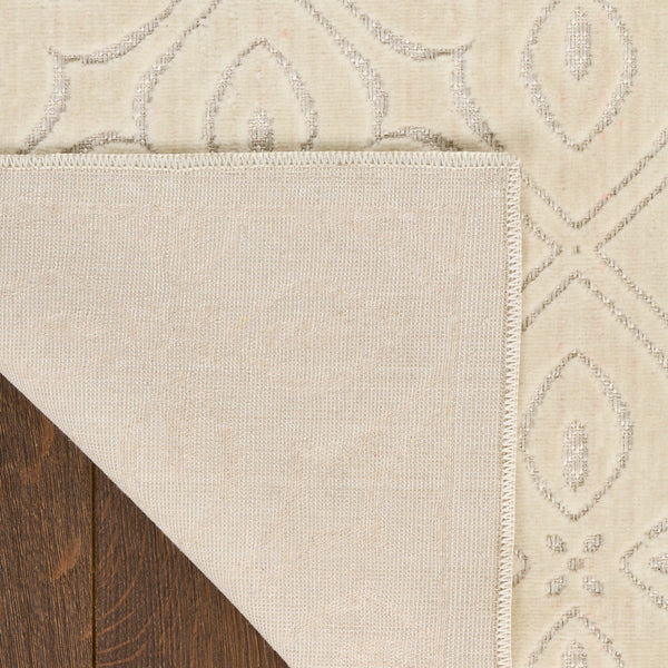 nourison washable charm wch03 ivory rug
