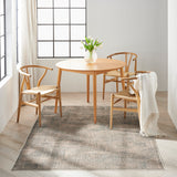 nourison ck024 irradiant irr01 black ivory rug