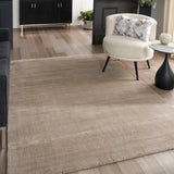 nourison plush cloud plc01 taupe rug